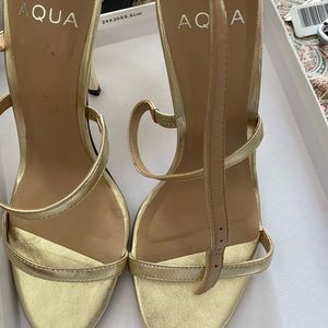 New Gold Heels from Bloomingdale’s